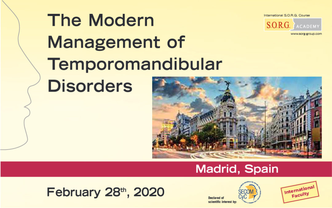 The modern management of temporomandibular disorders