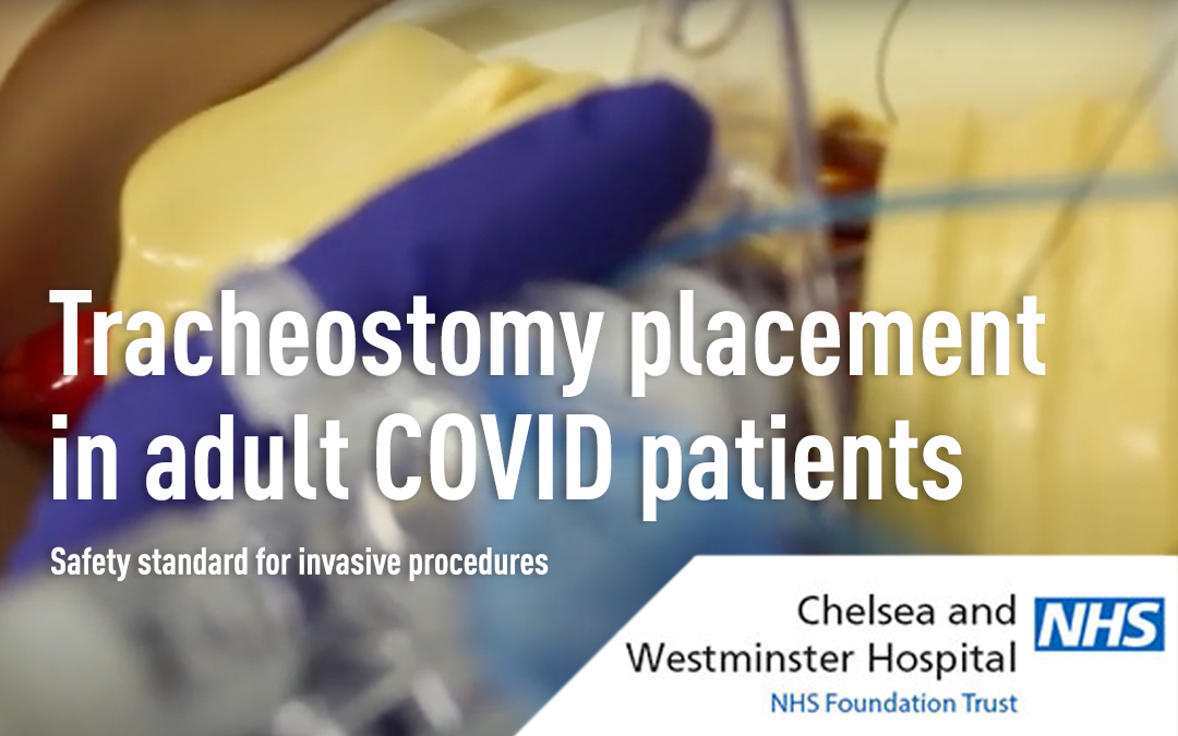 Tracheostomy placements in adult COVID patients